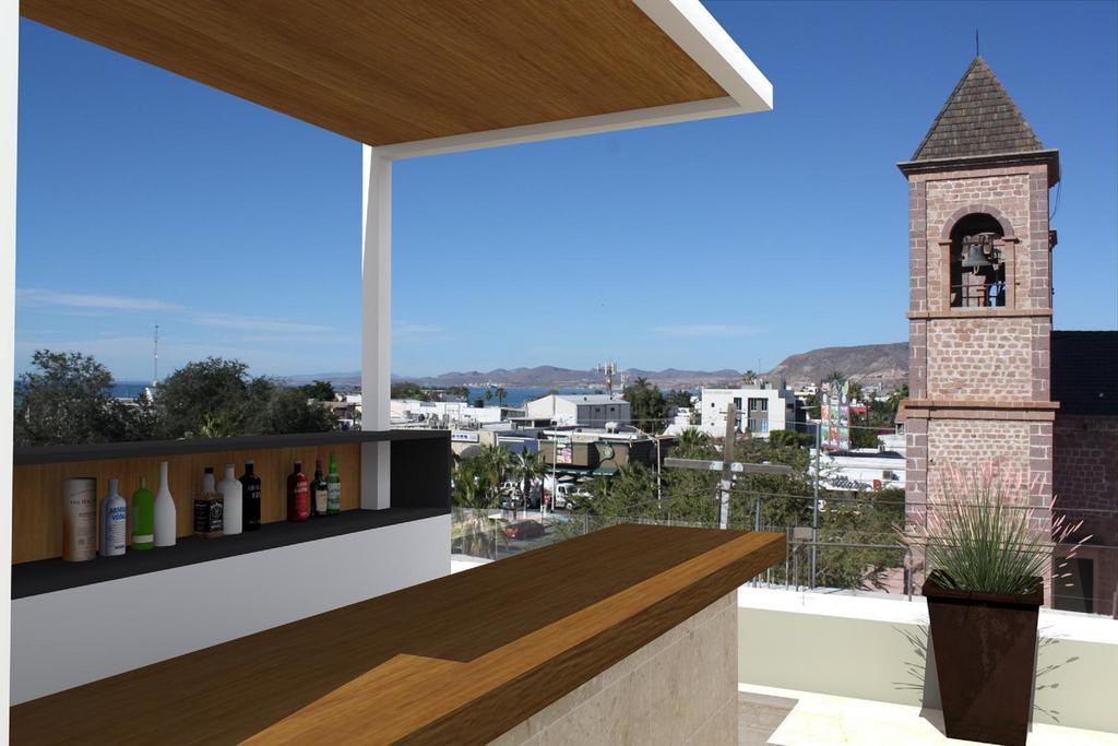 Hotel Catedral La Paz Exteriér fotografie Rooftop bar